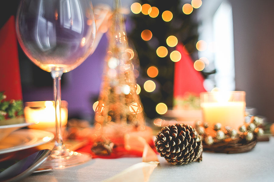 holiday table