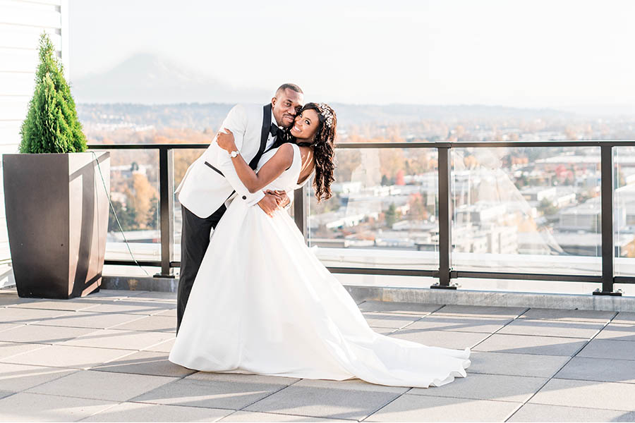 bride and groom