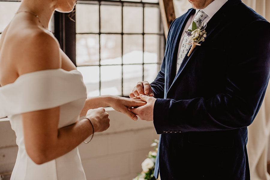 bride and groom