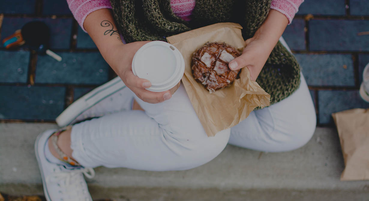 donut and coffee